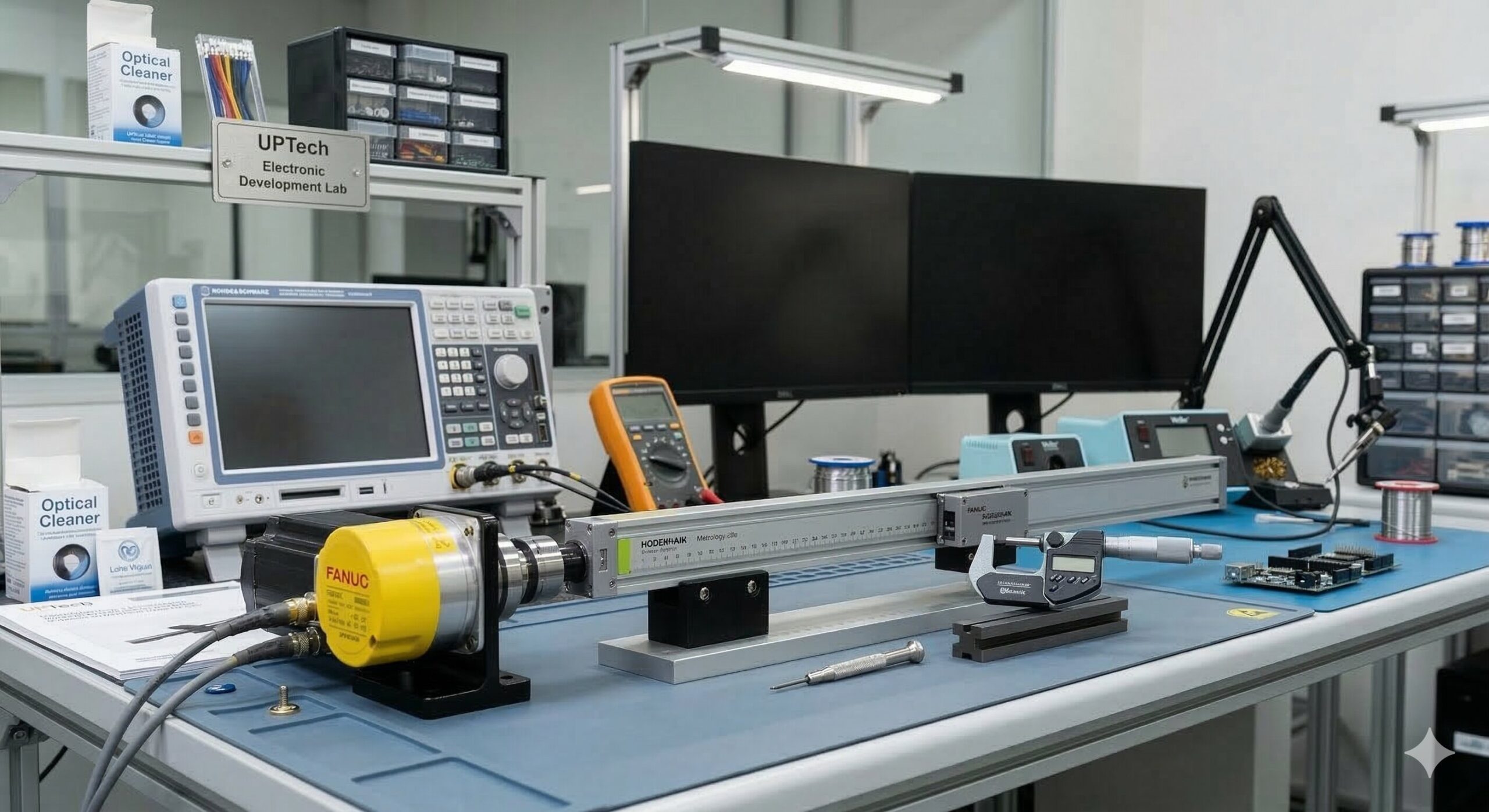 Manutenção de Encoders e Réguas Ópticas